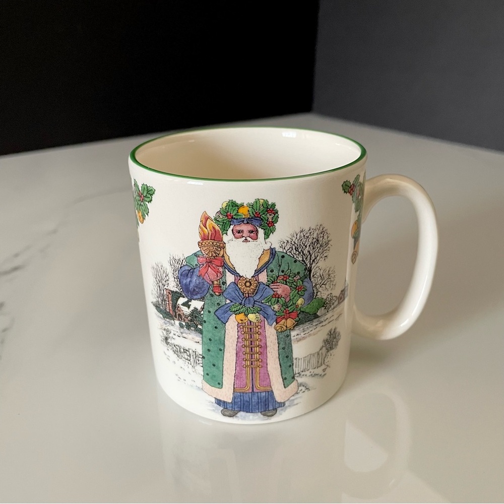 British Santa Mug - Santa's Around the World Collection by Spode